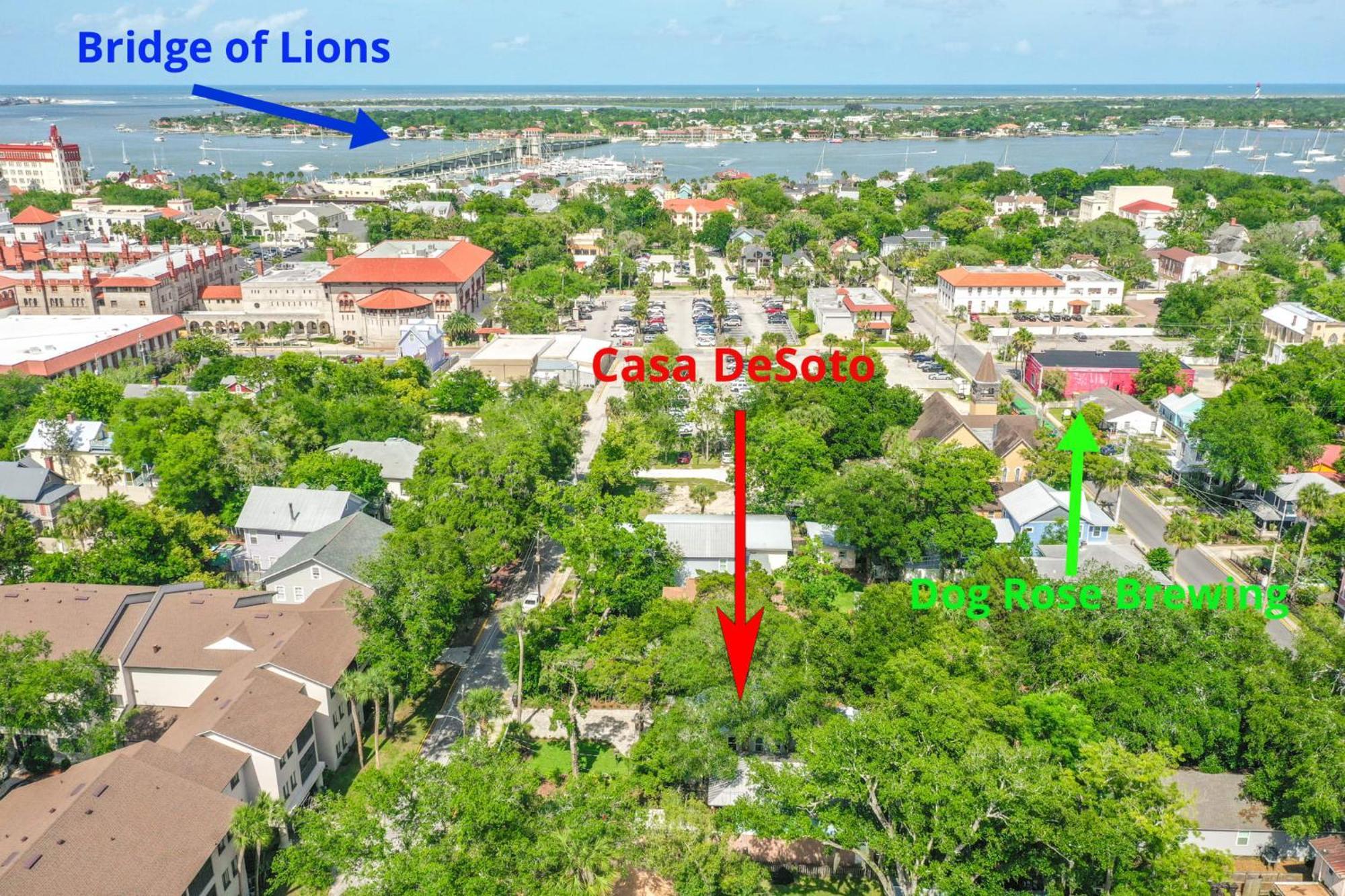 Casa Desoto - Luxury Downtown Oasis Villa St. Augustine Exterior photo
